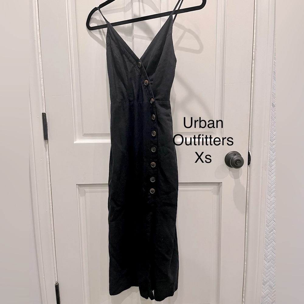 Urban Outfitters Button-Front linen dress